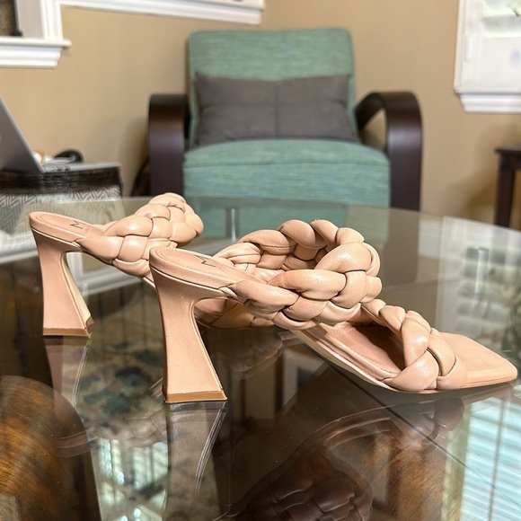 New Marc Fischer Tan braided mule sandal 💚 Size‎ 8 - Picture 9 of 9